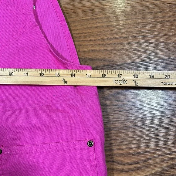 NWT Carhartt Insulated Overalls Coveralls Bibs Girls Size 12 Raspberry Rose Pink